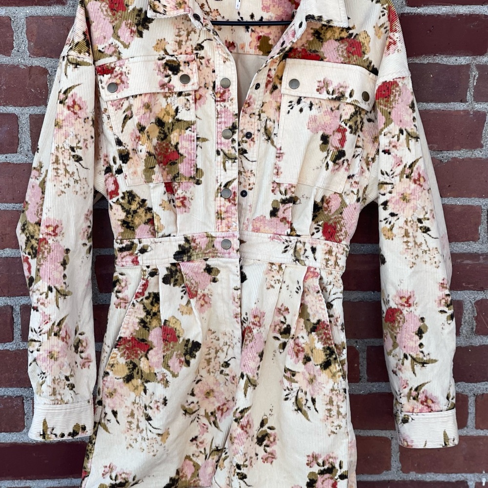 Free people floral romper